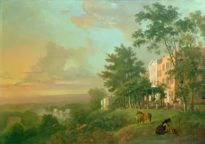 A View from the Terrace, Richmond Hill (oil on canvas) A View from the Terrace, Richmond Hill (oil on canvas)