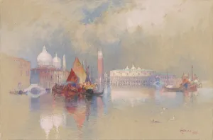 View of Venice, 1888 (w/c & gouache over graphite on paper) View of Venice, 1888 (w/c & gouache over graphite on paper)