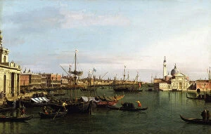 City Scene Gallery: View of Venice: Basilica of San Giorgio Maggiore (oil on canvas)