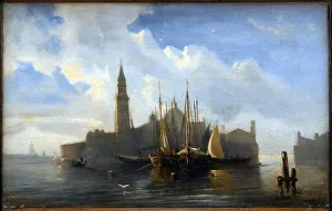 View of Venice par Alexei Petrovich Bogolyubov (Bogoliubov ou Bogolioubov) (1824-1896) View of Venice par Alexei Petrovich Bogolyubov (Bogoliubov ou Bogolioubov) (1824-1896)