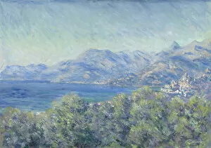 Ventimiglia Collection: View of Ventimiglia, 1884 (oil on canvas)