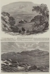 Views in the Scottish Highlands near Balmoral, the Braemar Gathering (engraving) Views in the Scottish Highlands near Balmoral, the Braemar Gathering (engraving)