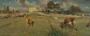 Corsican Gallery: Villa Baciocchi near Ajaccio, Corsica, 1888 (oil on canvas)