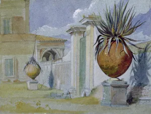 Villa Massimi, Rome (w/c & bodycolour on paper) Villa Massimi, Rome (w/c & bodycolour on paper)