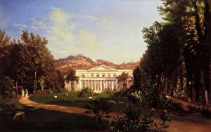 Images Dated 3rd July 2007: Villa Pignatella, Riviera di Chiaia, Naples, c.1845 (oil on canvas)