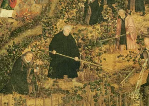 The Vineyard of the Lord, 1569 (oil on panel) (detail of 330498) The Vineyard of the Lord, 1569 (oil on panel) (detail of 330498)
