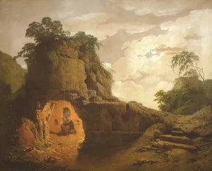 Virgils Tomb, with the Figure of Silius Italicus, 1779 Virgils Tomb, with the Figure of Silius Italicus, 1779