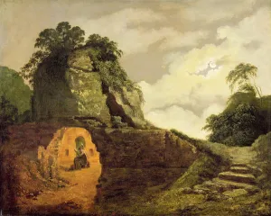 Virgils Tomb by Moonlight with Silius Italicus, 1779 (oil on canvas) Virgils Tomb by Moonlight with Silius Italicus, 1779 (oil on canvas)