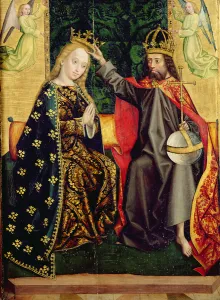 The Virgin Enthroned, from the Dome Altar, 1499 (tempera on panel) The Virgin Enthroned, from the Dome Altar, 1499 (tempera on panel)