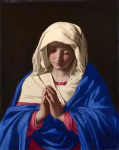 The Virgin in Prayer, 1640-50 (oil on canvas) The Virgin in Prayer, 1640-50 (oil on canvas)