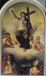 The Virgin of the Sacred Heart, 1821 (oil on canvas) The Virgin of the Sacred Heart, 1821 (oil on canvas)