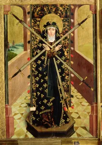 Virgin of Seven Sorrows from the Dome Altar, 1499 (tempera on panel) Virgin of Seven Sorrows from the Dome Altar, 1499 (tempera on panel)