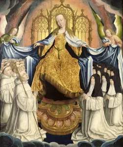 The Virgin Sheltering the Order of Citeaux (oil on panel) The Virgin Sheltering the Order of Citeaux (oil on panel)