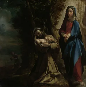 The Vision of Saint Francis of Assisi, 1585 (oil on canvas) The Vision of Saint Francis of Assisi, 1585 (oil on canvas)
