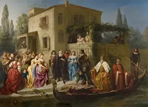 Visit of the Doge of Venice to Titian, 1870-71 (oil on canvas) Visit of the Doge of Venice to Titian, 1870-71 (oil on canvas)