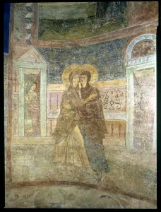 The Visitation, detail from the chapel interior (fresco) The Visitation, detail from the chapel interior (fresco)