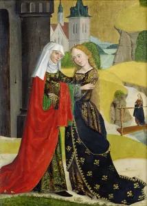 Visitation from the Dome Altar, 1499 (tempera on panel) Visitation from the Dome Altar, 1499 (tempera on panel)