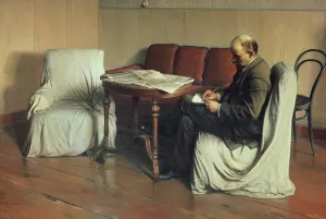 Vladimir Lenin (1870-1924) at Smolny, 1930 (oil on canvas) Vladimir Lenin (1870-1924) at Smolny, 1930 (oil on canvas)