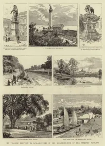 The Volcanic Eruption in Java (engraving) The Volcanic Eruption in Java (engraving)
