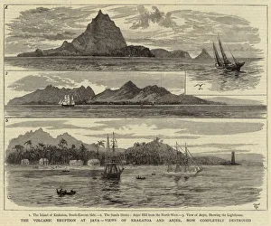 The Volcanic Eruption at Java, Views of Krakatoa and Anjer The Volcanic Eruption at Java, Views of Krakatoa and Anjer