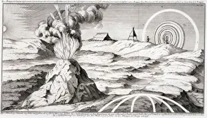 Volcano on the mountain of Cotopaxi - in ' Historical Journey of South America Volcano on the mountain of Cotopaxi - in ' Historical Journey of South America