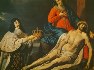 The Vow of Louis XIII (1601-43) King of France and Navarre, 1638, detail (oil on canvas) The Vow of Louis XIII (1601-43) King of France and Navarre, 1638, detail (oil on canvas)
