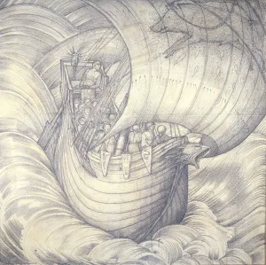 Voyage to Vinland the Good, 1884 (chalk on paper) Voyage to Vinland the Good, 1884 (chalk on paper)
