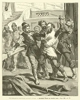 Un Voyageur Portugais Au XVIe Siecle (engraving) Un Voyageur Portugais Au XVIe Siecle (engraving)