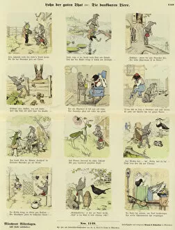 Wages of the Good Deed (coloured engraving)