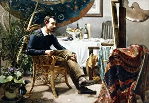 Legs Crossed At Knee Gallery: As One Wakes up, 1889 (oil on canvas)