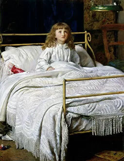 Sir John Everett Millais Gallery: Waking, 1865-67 (oil on canvas)