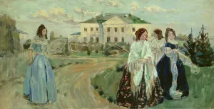 A Walk at Sunset, 1903 A Walk at Sunset, 1903