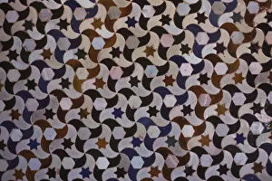 Detail of wall tiles in the Patio de los Mirtos (ceramic) Detail of wall tiles in the Patio de los Mirtos (ceramic)