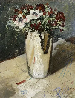 Wallflowers and Anemones, 1930 (oil on canvas) Wallflowers and Anemones, 1930 (oil on canvas)