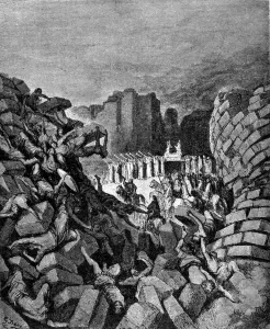 The walls of Jericho collapsed to the sound of the Trumpets of Hosea The walls of Jericho collapsed to the sound of the Trumpets of Hosea