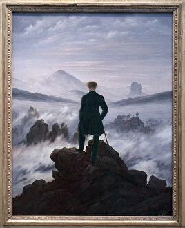 Identity Collection: The Wanderer above the Sea of Fog, c. 1817 (oil on canvas)