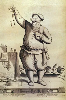 WANDERING TRADES - THE CIARLATANO, 17th-18th century WANDERING TRADES - THE CIARLATANO, 17th-18th century