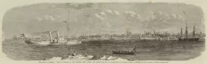 The War in America, View of Nassau, in the British West Indies, the Depot for the Blockade-Running Trade (engraving)