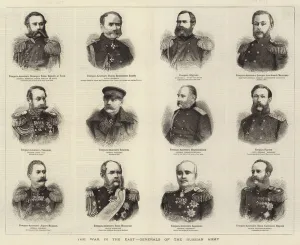 The War in the East, Generals of the Russian Army (engraving) The War in the East, Generals of the Russian Army (engraving)
