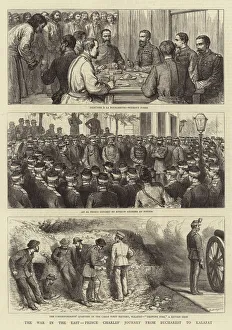 The War in the East, Prince Charles Journey from Bucharest to Kalafat (engraving) The War in the East, Prince Charles Journey from Bucharest to Kalafat (engraving)