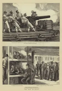 Anglo Egyptian War Gallery: The War in Egypt (engraving)