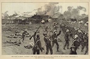 Anglo Egyptian War Gallery: The War in Egypt, 'Victory!', the Scene immediatley after the Capture of Tel-el-Kebir