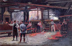 A war factory at St. Roch, 1918 (oil on canvas) A war factory at St. Roch, 1918 (oil on canvas)