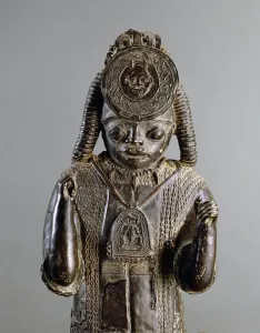 Warrior, Tsoede, 14th - 15th century (tin bronze) Warrior, Tsoede, 14th - 15th century (tin bronze)