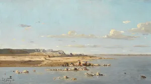 Washerwomen on the Banks of the Durance, 1866 (oil on canvas) Washerwomen on the Banks of the Durance, 1866 (oil on canvas)