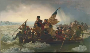 Washington Crossing the Delaware River, 25th December 1776, 1851 (oil on canvas) Washington Crossing the Delaware River, 25th December 1776, 1851 (oil on canvas)