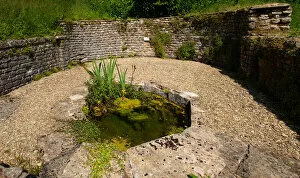 Water shrine, Chedworth Roman Villa, Chedworth, Gloucestershire, built in phases from the early 2nd century to the 5th