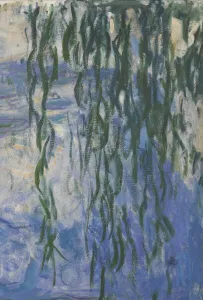 Weeping Willow Gallery: Waterlilies, 1916-19 (oil on canvas) (detail of 161015)