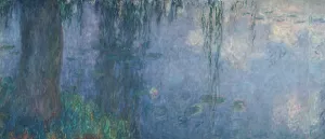 Waterlilies: Morning with Weeping Willows, detail of the left section, 1914-18 (oil on canvas) Waterlilies: Morning with Weeping Willows, detail of the left section, 1914-18 (oil on canvas)