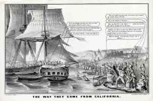 The Way they come from California, pub. 1849 (litho) The Way they come from California, pub. 1849 (litho)